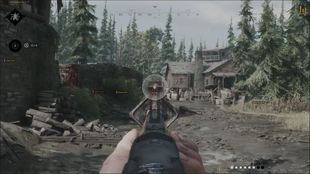 Hunt Showdown Wallhack gameplay overlay preview
